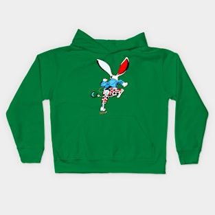 Running rabbit Kids Hoodie